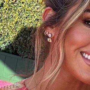 Gold mini huggies